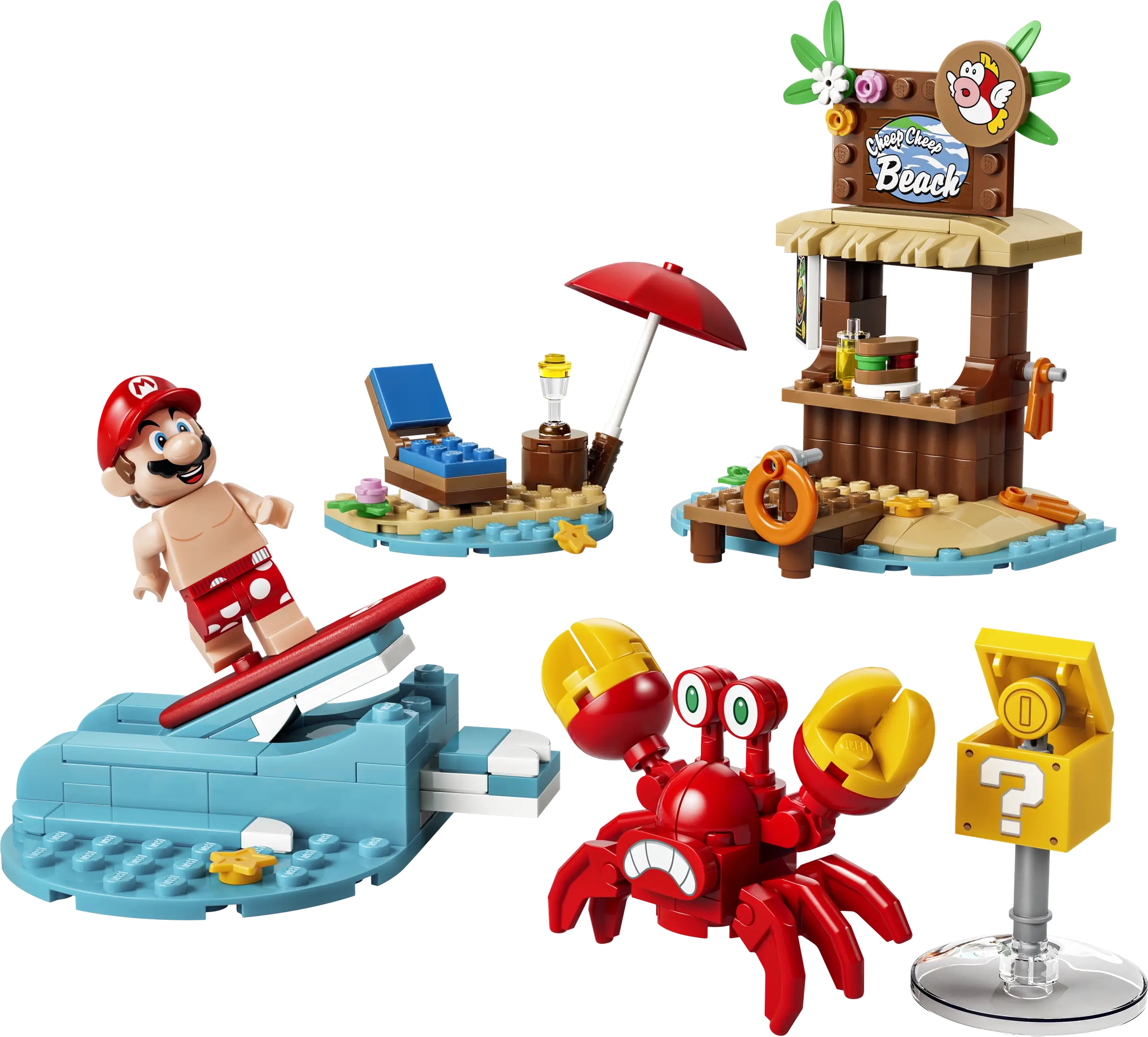 LEGO Super Mario — Plage de Mario (72055)