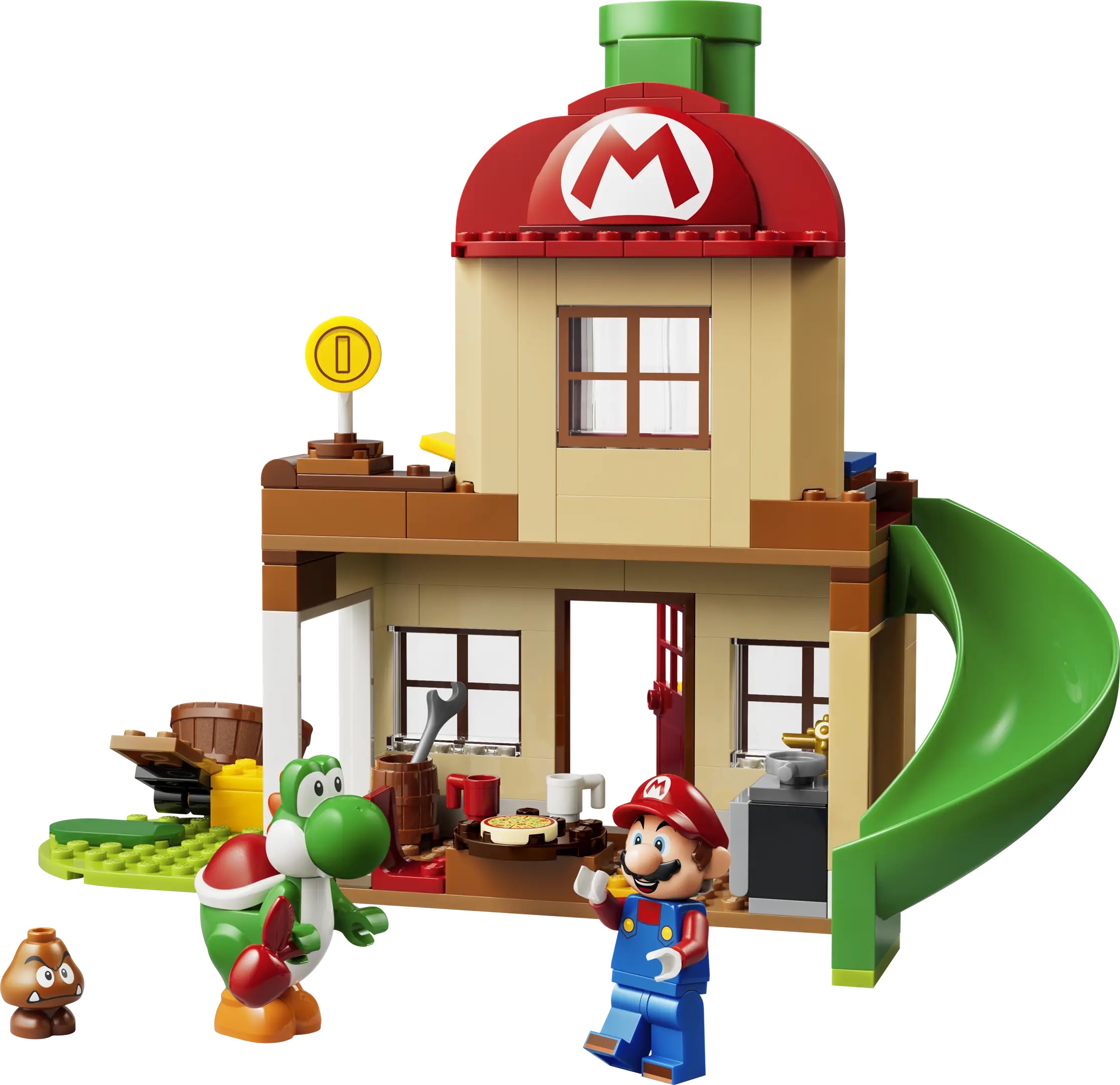 LEGO Super Mario — Yoshi chez Mario (72057)