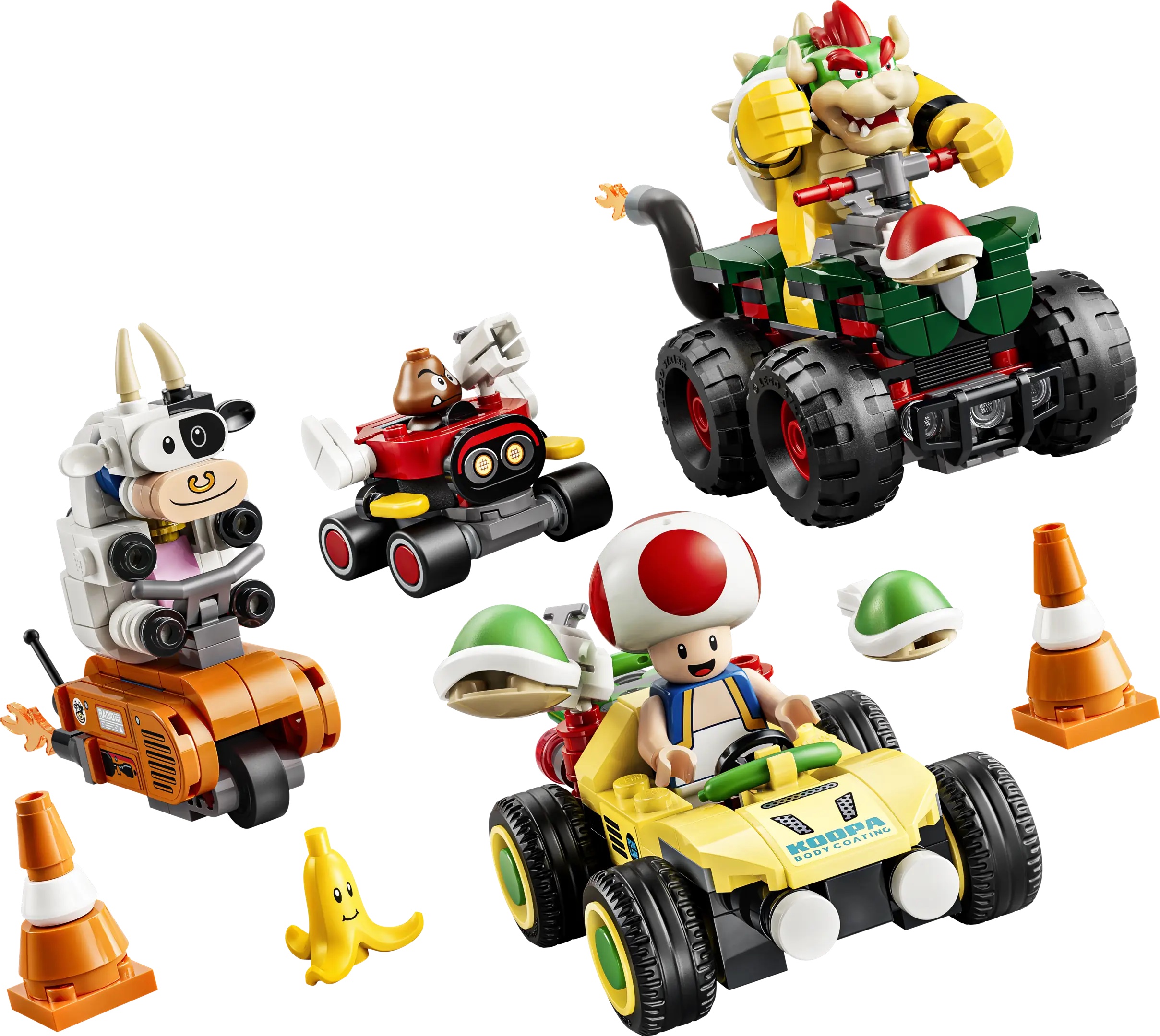 LEGO Super Mario — Course tumultueuse de Bowser (72058)