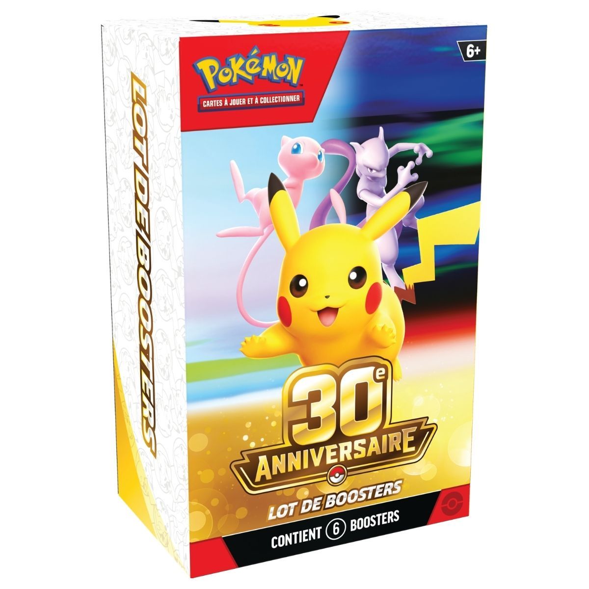 Pokémon 30e anniversaire — Bundle 6 boosters (FR)