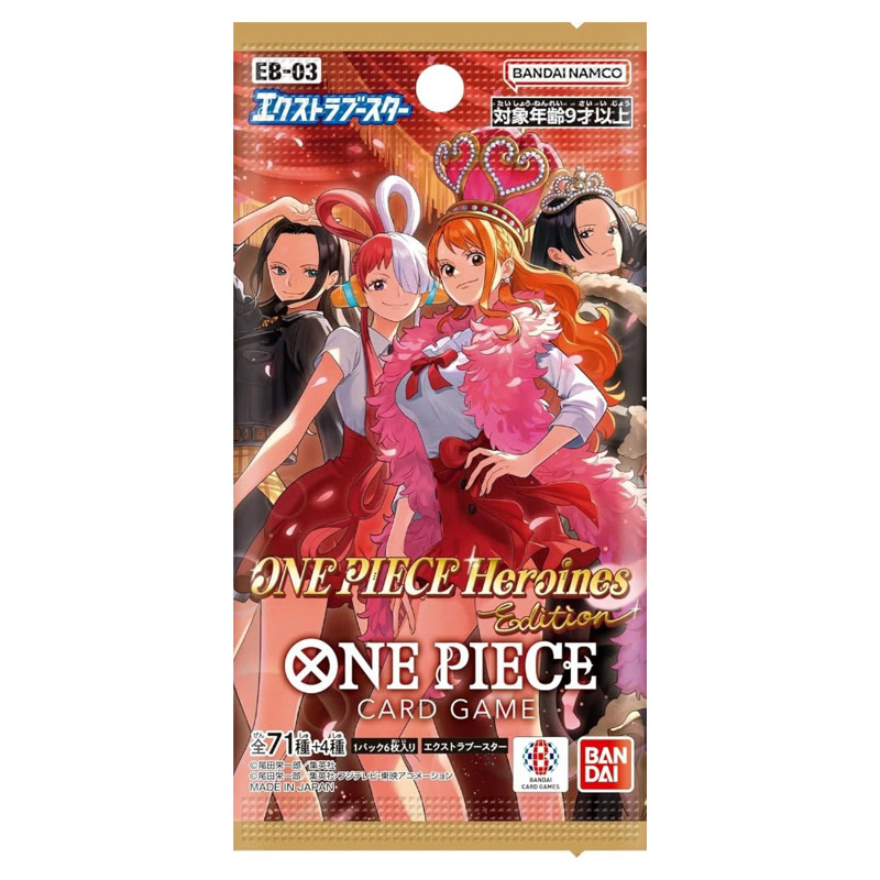 One Piece Card Game Booster Box — EB-03 Heroines vol.1 (24 Packs)