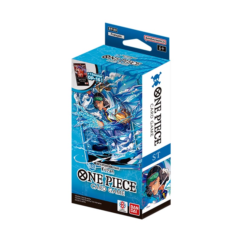 One Piece Card Game Starter Deck — ST-33 Blue — Kuzan