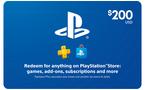 PlayStation Store Gift Card $200