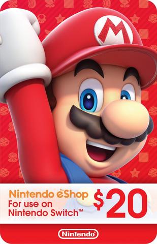 Nintendo eShop Gift Card 20,00 €