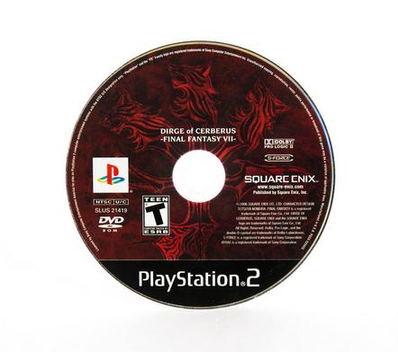 Dirge of Cerberus: Final Fantasy VII - PlayStation 2
