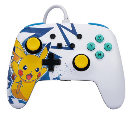 PowerA Enhanced Wired Controller for Nintendo Switch - Pikachu High Voltage