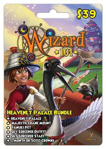 KingsIsle Wizard101 Heavenly Palace Bundle Card - PC