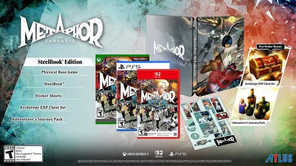 Metaphor: ReFantazio SteelBook Edition - Nintendo Switch 2
