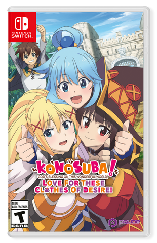 Konosuba - God's Blessing on this Wonderful World! Love For These Clothes of Desire! - Nintendo Switch