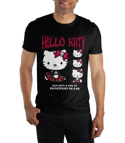 Hello Kitty Unisex Black Short Sleeve T-Shirt