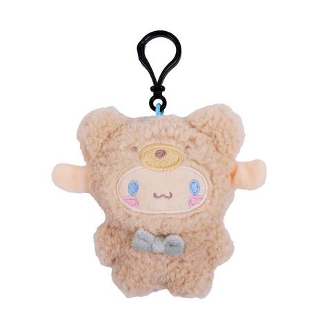 Sanrio Hello Kitty and Friends Cinnamoroll Cafe Latte Bear Plush Keychain Exclusivité Games Zone