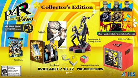 Persona 4 Revival Édition collector - PC (Code-in-Box)