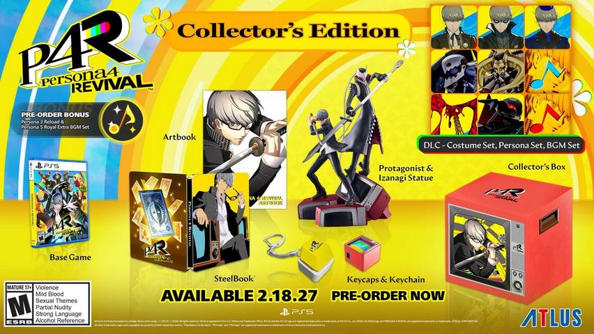 Persona 4 Revival Édition collector - PlayStation 5