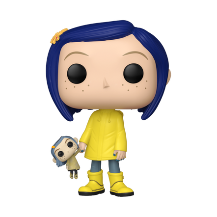 Funko POP! Movies: Coraline - Coraline with Doll 3.8-in Vinyl Figure