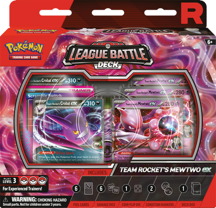 Pokemon Trading Card Game: Team Rocket Mewtwo ex League Battle Deck