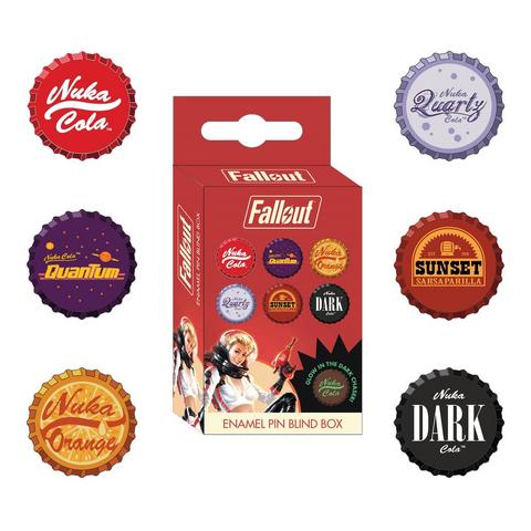 Fallout Bottle Cap Enamel Pin Blind Box Exclusivité Games Zone (Styles May Vary)
