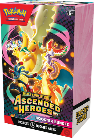 Pokemon Trading Card Game: Ascended Heroes Booster Bundle