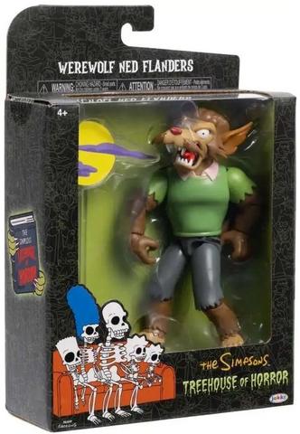 Jakks Pacific The Simpsons Werewolf Ned Flanders (Tree House of Horror) 5-in Deluxe Action Figure