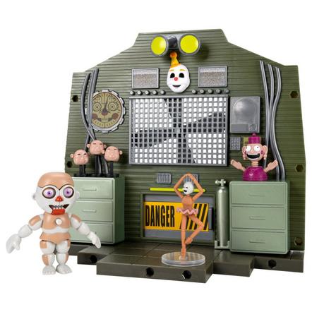 Jazwares Five Nights at Freddy's Bidybab and Minireena Primary Control Module A 5-in Figure Set Pack