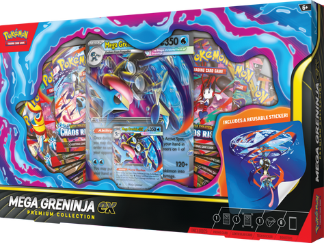 Pokemon Trading Card Game: Mega Greninja ex Premium Collection