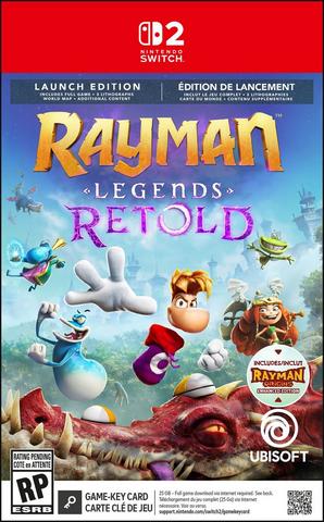 Rayman Legends Retold - Nintendo Switch 2