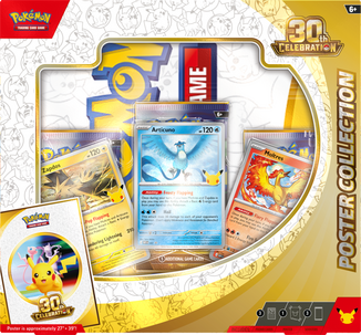 Pokemon Trading Card Game: 30th Celebration Poster Collection Box