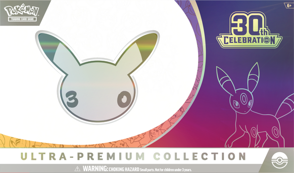 Pokemon Trading Card Game: 30th Celebration Ultra-Premium Collection (Styles May Vary)