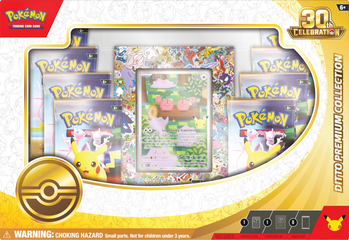Pokemon Trading Card Game: 30th Celebration Ditto Premium Collection