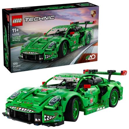 LEGO Technic Porsche 911 GT3 R REXY AO Racing Car Building Toy 42224