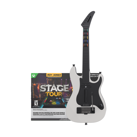 Stage Tour Game and Kramer Wireless Guitar Controller Bundle for Xbox Series X/S