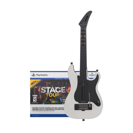 Stage Tour Game and Kramer Wireless Guitar Controller Bundle - PlayStation 5