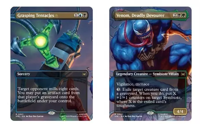 Legendary Marvel Heroes in Magic: The Gathering Spider-Man Set